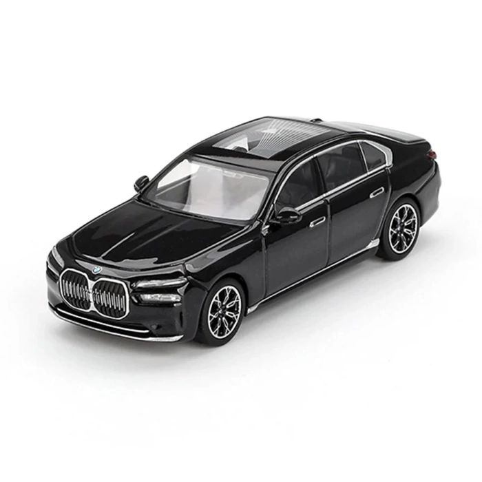 Mini GT 1/64 BMW i7 eDrive50 Black Sapphire Blister Paket