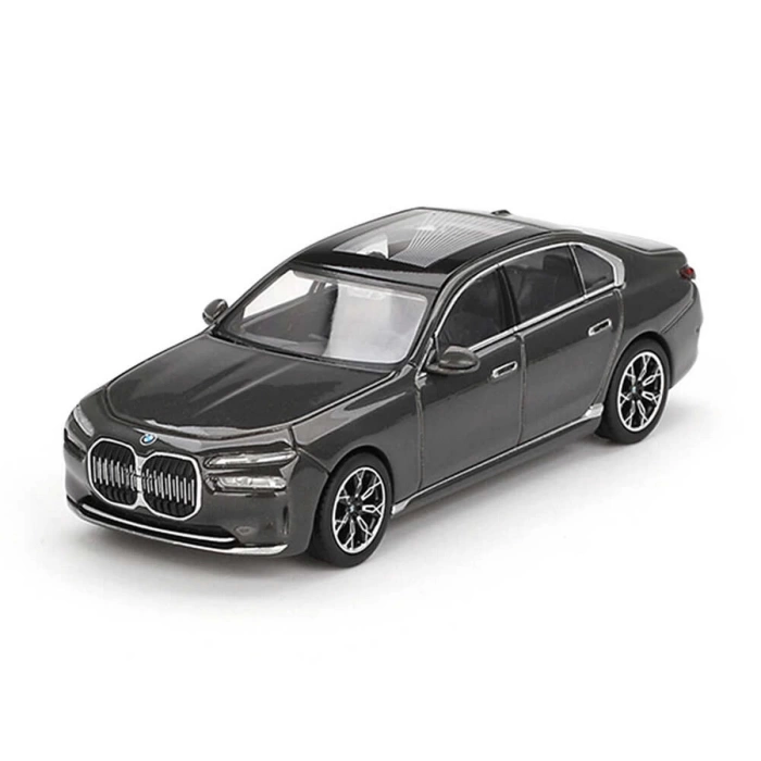 Mini GT 1/64 BMW i7 xDrive60 Dravit Grey Blister Paket