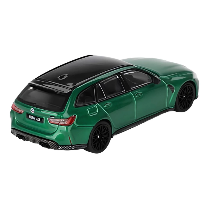 Mini GT 1/64 BMW M3 Competition Touring Isle of Man Green Metallic MGT00764