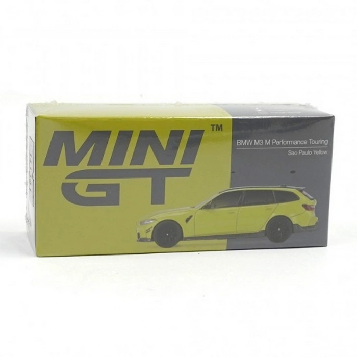 Mini GT 1/64 BMW M3 M Performance Touring Sao Paulo Yellow