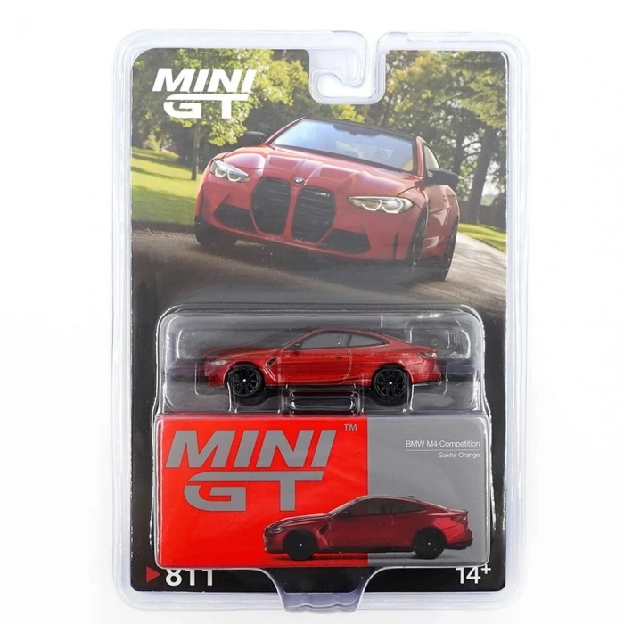 Mini GT 1/64 BMW M4 Competition (G82) Sakhir Orange - Blister Paket