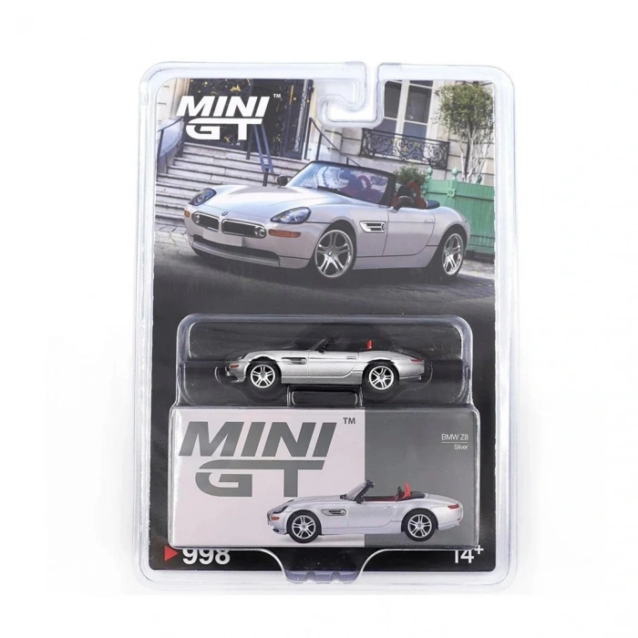 Mini GT 1/64 BMW Z8 Silver - Blister Paket