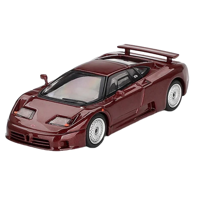 Mini GT 1/64 Bugatti EB110 GT Dark Red Metallic Blister Paket