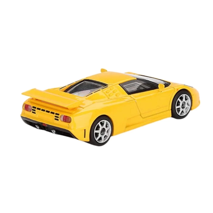 Mini GT 1/64 Bugatti EB110 Super Sport Giallo Bugatti MGT00866