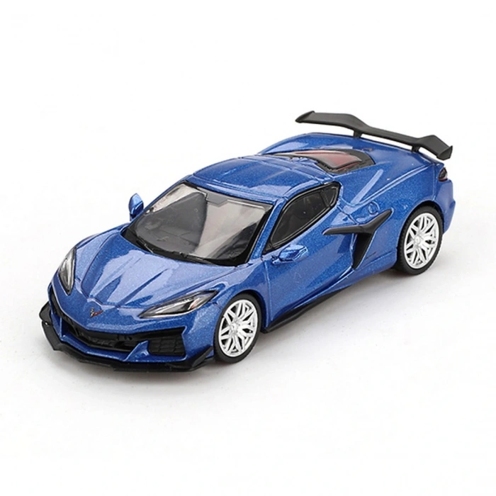 Mini GT 1/64 Chevrolet Corvette Z06 Elkharh Lake Blu Metal