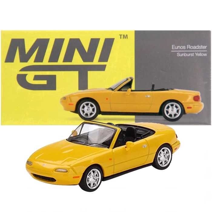 Mini GT 1:64 Eunos Roadster Sunburst Yellow