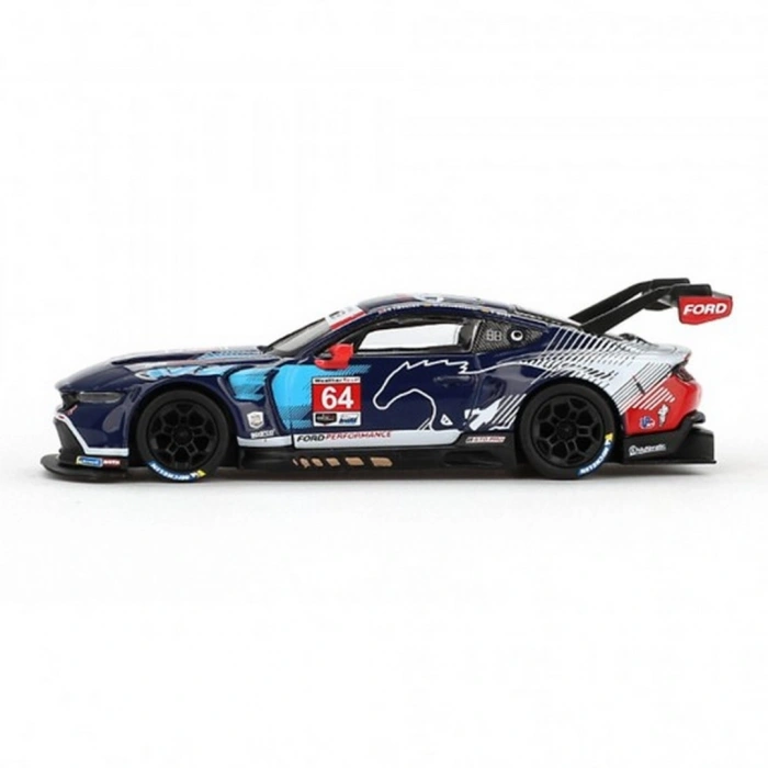 Mini GT 1/64 Ford Mustang GT Ford Multimatic Motorsports 2024 IMSA Daytona 24 Hrs