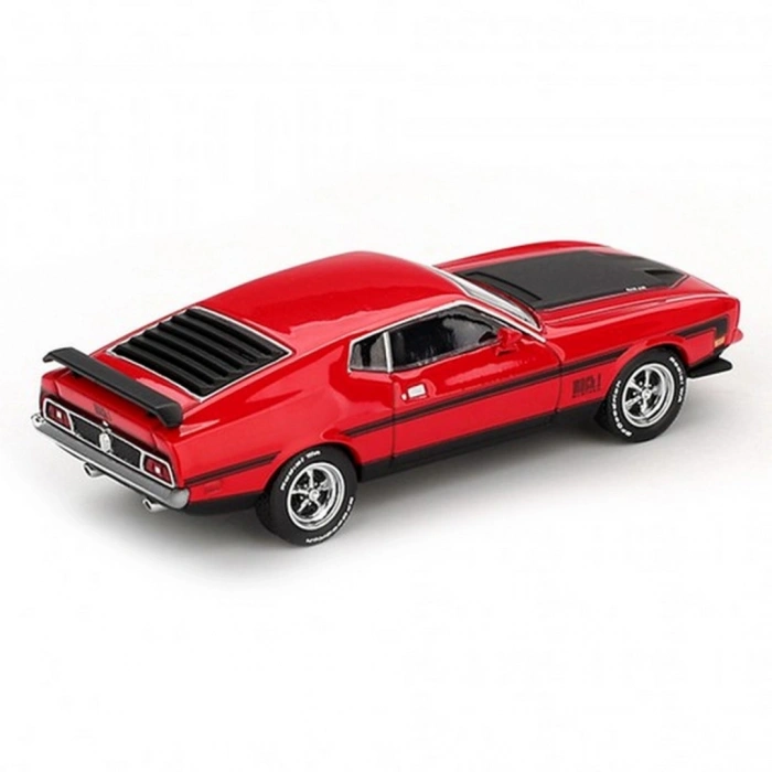 Mini GT 1/64 Ford Mustang Mach1 1971 Race Red