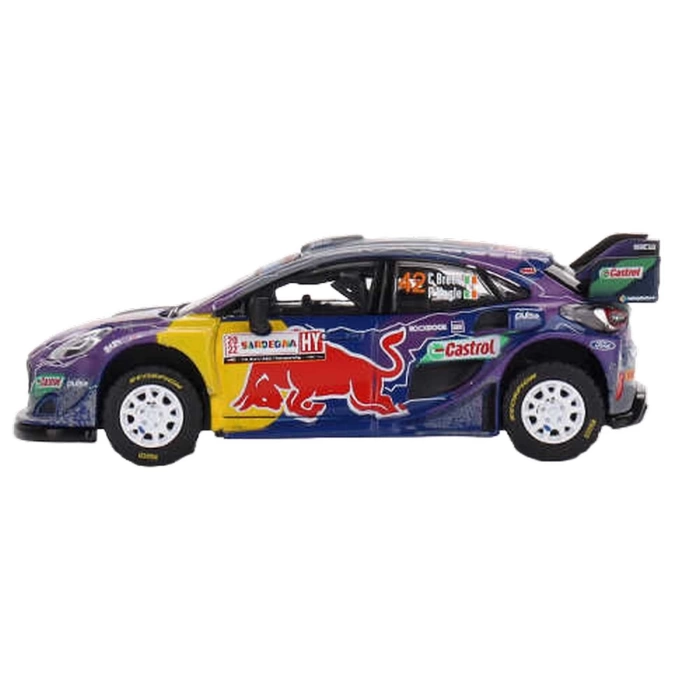 Mini GT 1/64 Ford Puma Rally1 M-Sport Ford WRT 2022 Rally Italia Sardegna Place