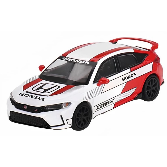 Mini Gt 1/64 Honda Civic Type R #2 2023 Pace Car White