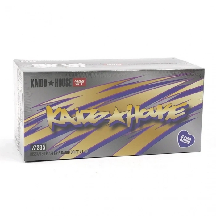 Mini GT 1/64 Kaido House Nissan Silvia S13-R KAIDO DRIFT V1