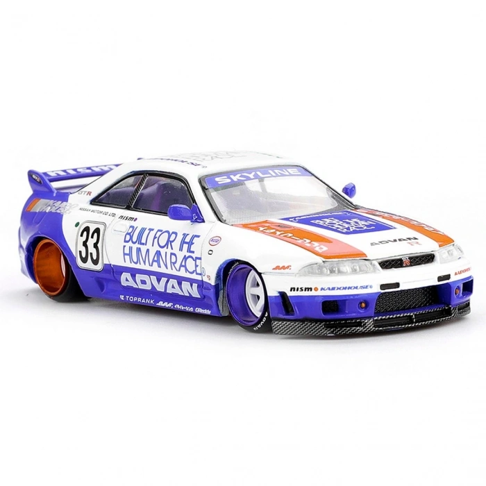Mini GT 1/64 Kaido House Nissan Skyline GT-R (R33) BFTHR V1