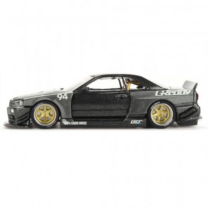 Mini GT 1/64 KaidoHouse Nissan Skyline GT-R (R34) Kaido Works GReddy V2