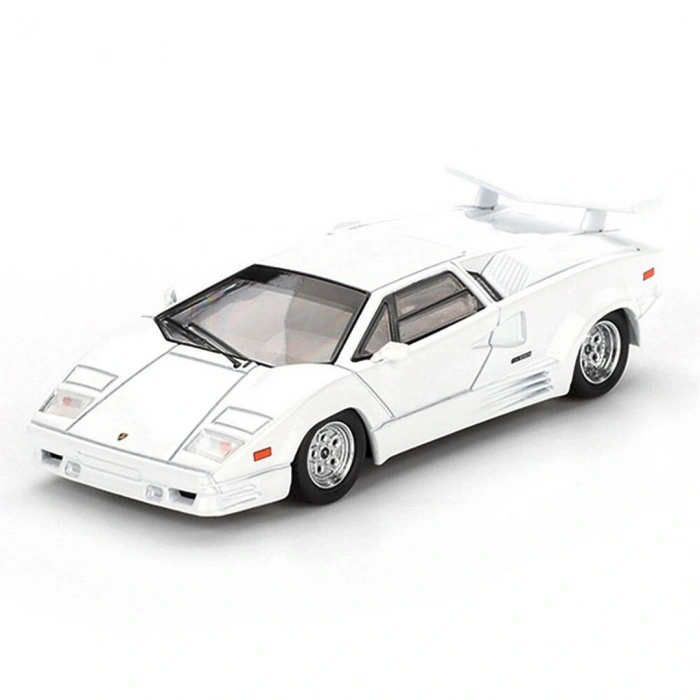 Mini GT 1/64 Lamborghini Countach 25th Anniversary White - Blister Paket