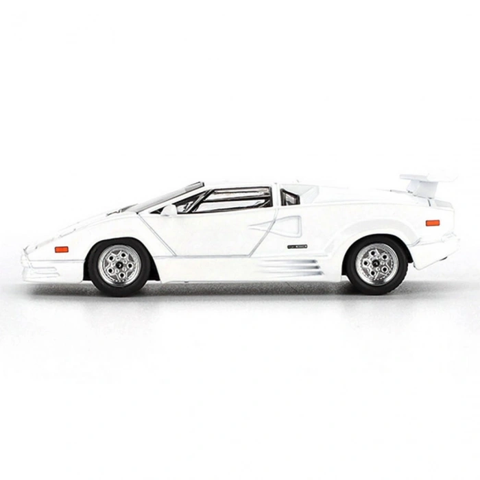 Mini GT 1/64 Lamborghini Countach 25th Anniversary White - Blister Paket