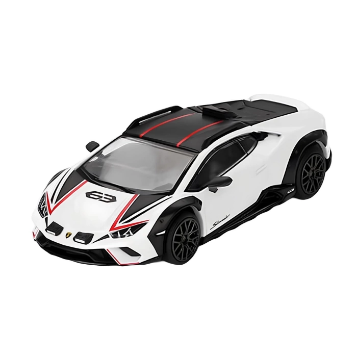 Mini GT 1/64 Lamborghini Huracán Sterrato Bianco Asopo