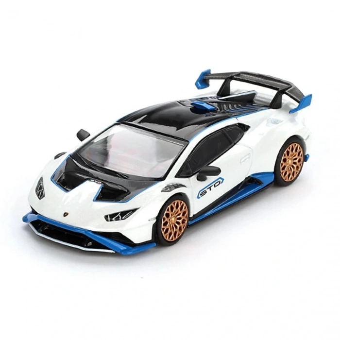 Mini GT 1/64 Lamborghini Huracán STO Bianco Asopo