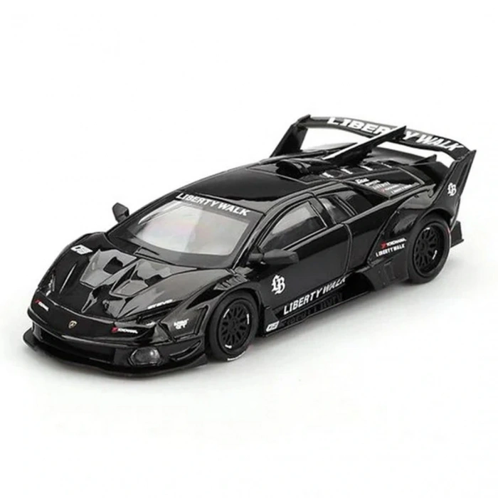Mini Gt 1/64 Lamborghini Murcielago GT Evo Black