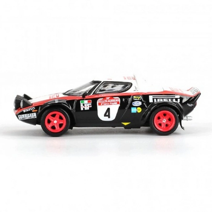 Mini GT 1/64 Lancia Stratos HF #4 1978 Rally Sanremo Winner