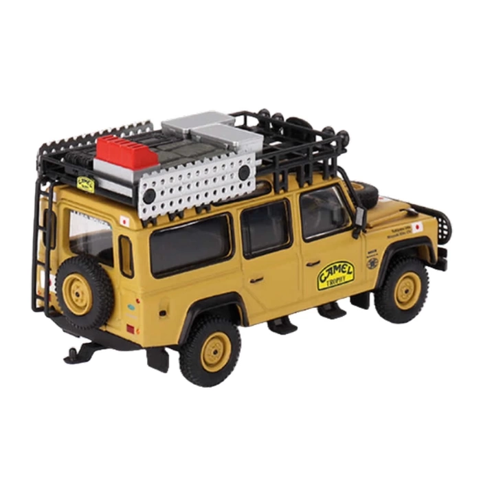 Mini GT 1/64 Land Rover Defender 110 1989 Camel Trophy Amazon Team Japan