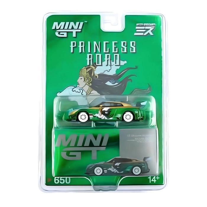 Mini Gt 1:64 LB-Silhouette WORKS GT NISSAN 35GT-RR Ver.2 “PRINCESS RORO”