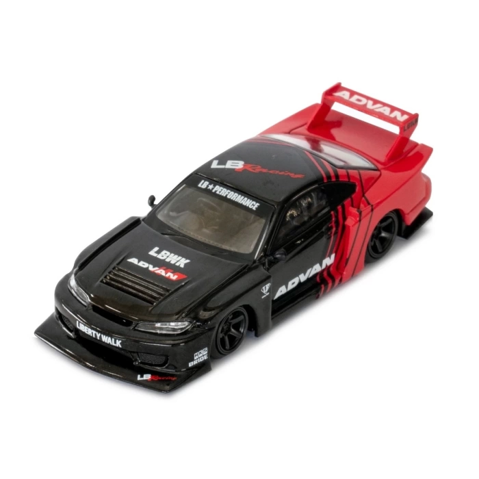 Mini Gt 1/64 LB-Super Silhoutte Nissan S15 Silva ADVAN