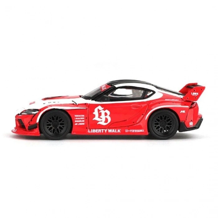 Mini GT 1/64 LB-WORKS Toyota GR Supra Red/White - Blister Paket