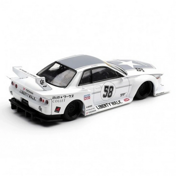 Mini GT 1/64 LBWK Nissan Skyline GT-R (R32) Kaido Works TAS 2025