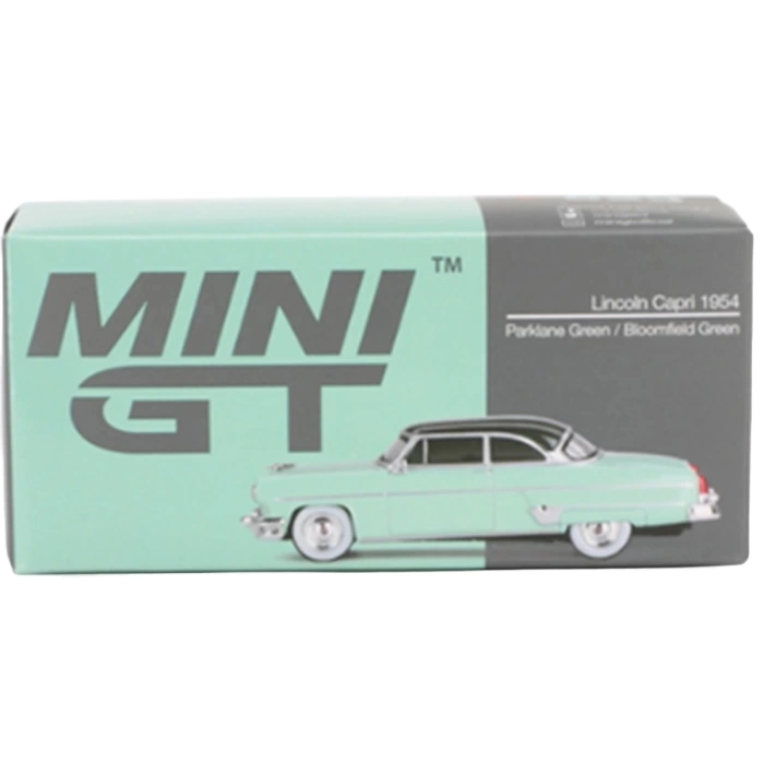 Mini GT 1/64 Lincoln Capri 1954 Parklane Green / Bloomfield Green