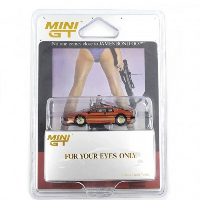 Mini GT 1/64 Lotus Esprit Turbo For Your Eyes Only Blister Paket