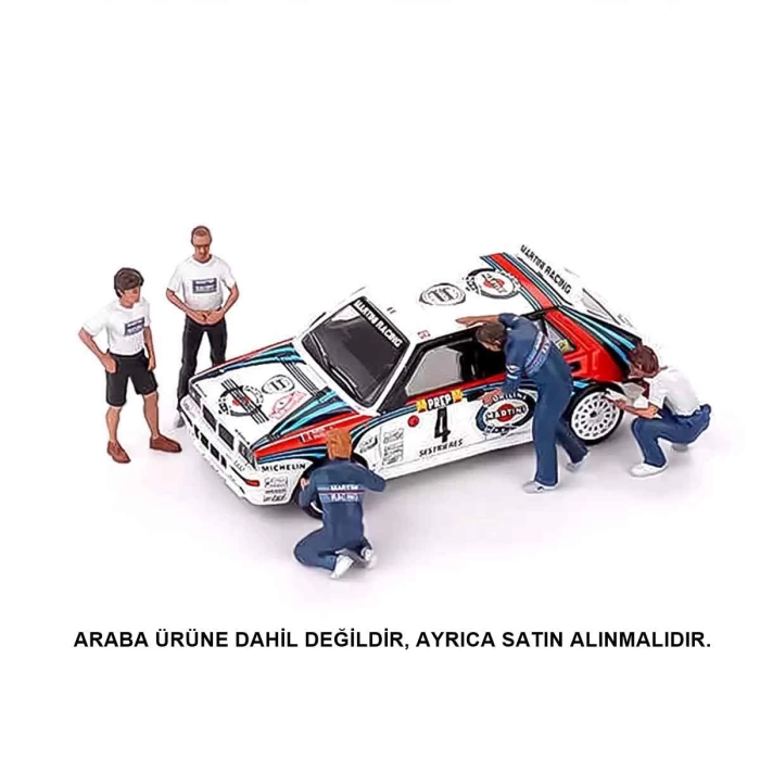 Mini GT 1:64 Martini Racing WRC Metal Figürine