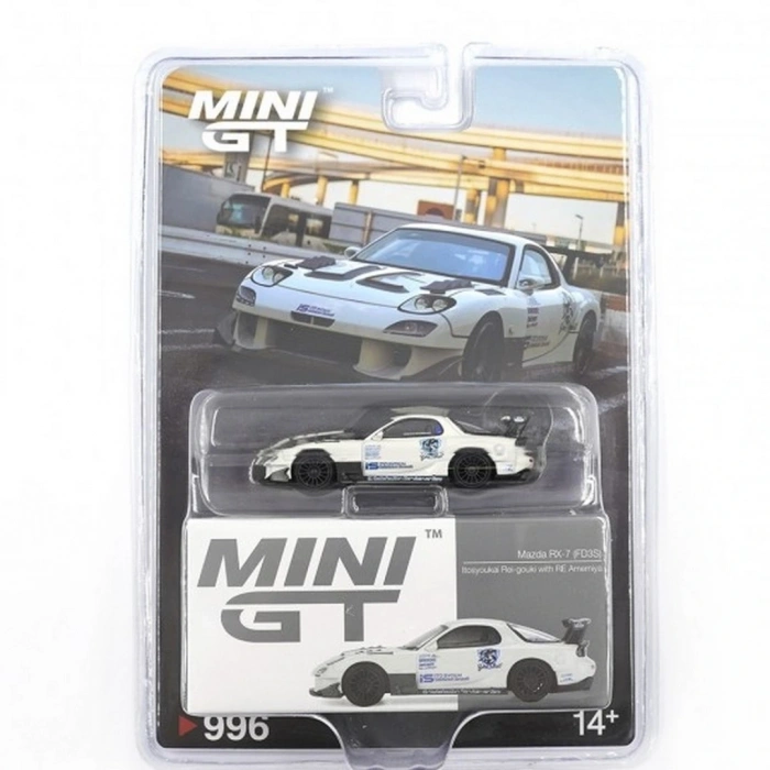Mini GT 1/64 Mazda RX 7 FD3S Itosyouka REI Gouki With RE