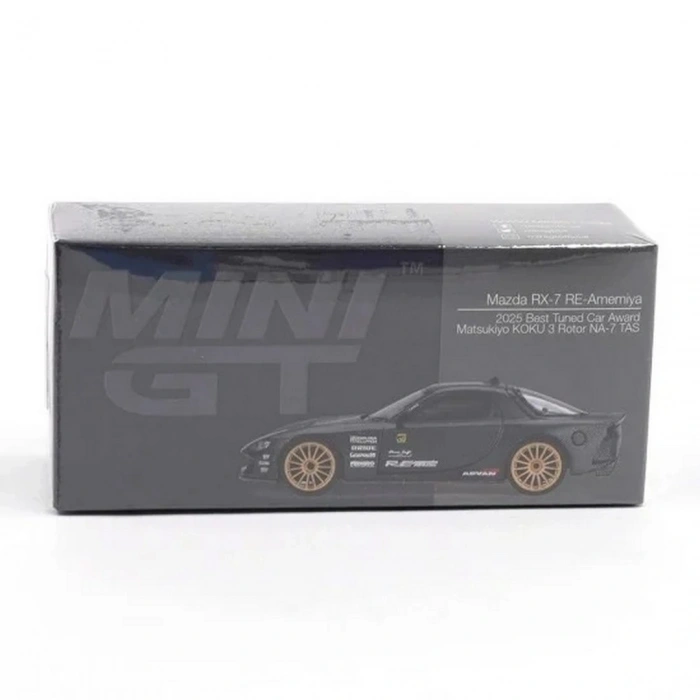 Mini GT 1/64 Mazda RX-7 RE-Amemiya Matsukiyo KOKU 3 Rotor NA-7 TAS 2025 Best Tuned Car Award