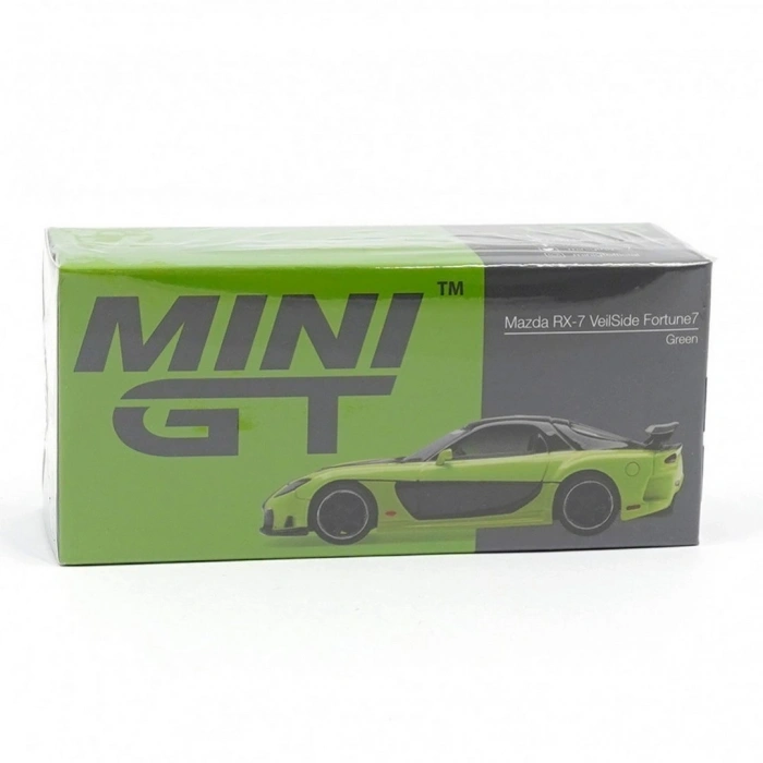 Mini GT 1/64 Mazda RX-7 VeilSide Fortune7 Green