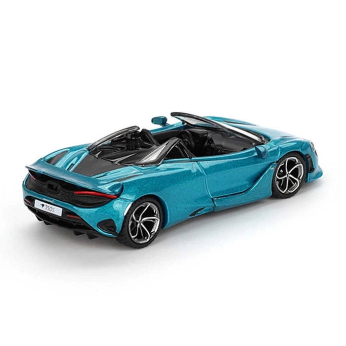 Mini GT 1/64 McLaren 750S Spider Belize Blue Blister Paket