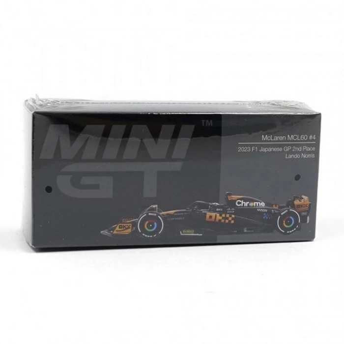 Mini GT 1/64 McLaren MCL60 #4 Lando Norris 2023 F1 2023 Japanese GP 2nd Place