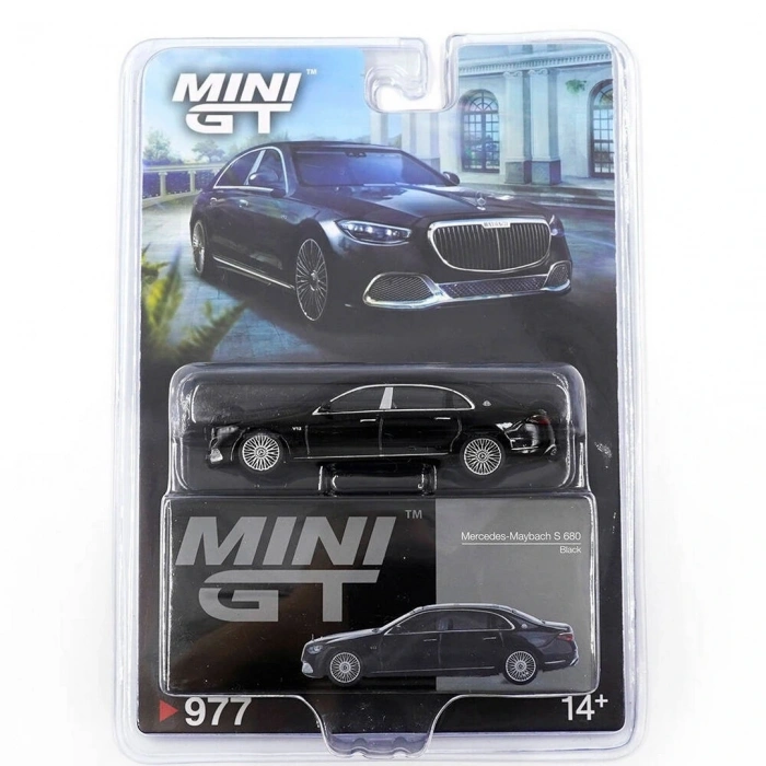 Mini GT 1/64 Mercedes-Maybach S 680 Black - Blister Paket
