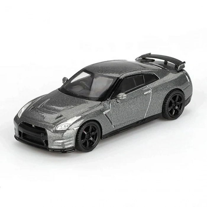 Mini GT 1/64 NISSAN GT-R 2013 Dark Metal Gray(NISMO R35 CRS Version)