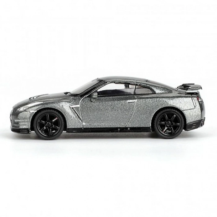 Mini GT 1/64 Nissan GTR Nismo R35 CRS Version Dark Metal Blister Paket