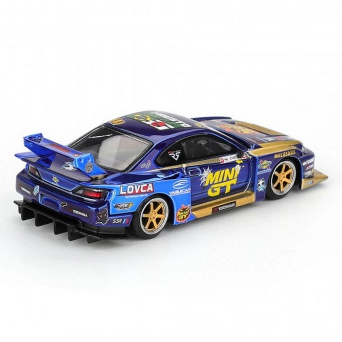Mini GT 1/64 Nissan LB-Super Silhouette S15 SILVIA Team MINI GT Liberty Walk 2025 Formula Drift Halloween Special