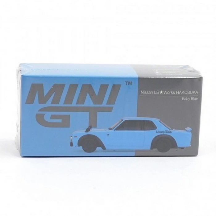 Mini GT 1/64 Nissan LB Works HAKOSUKA Baby Blue