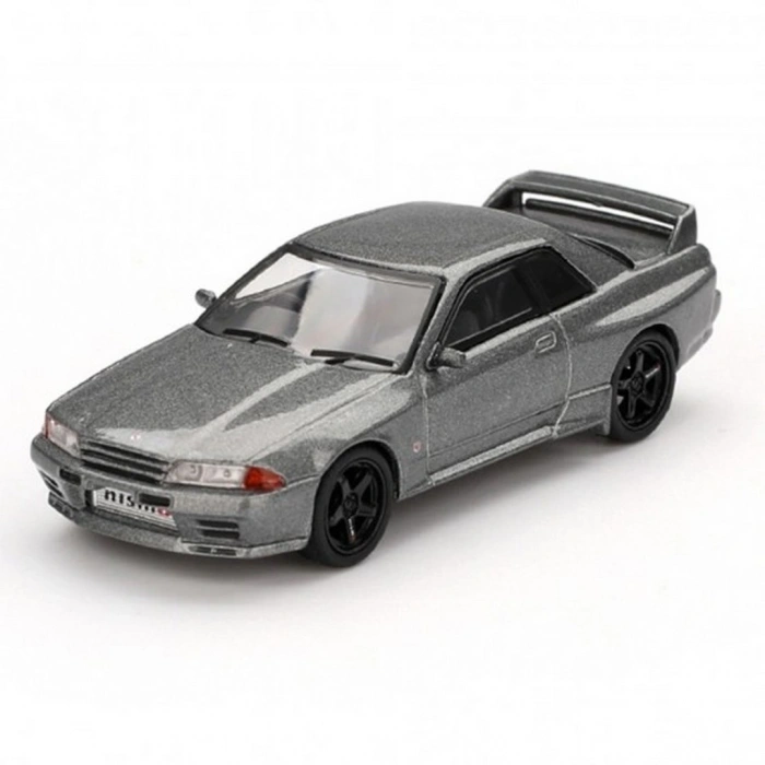 Mini GT 1/64 Nissan Skyline GT-R (NISMO BNR32 CRS Version) Dark Metal Gray