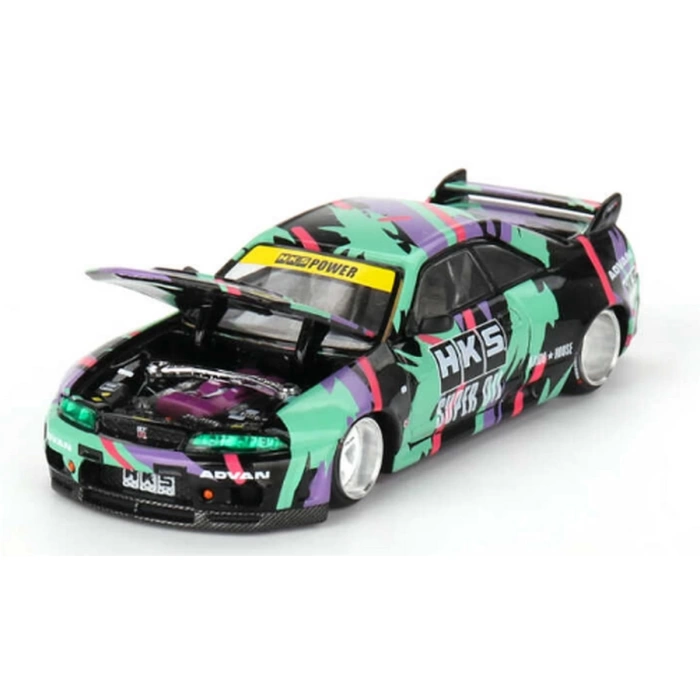 Mini GT 1/64 Nissan Skyline GT-R (R33) HKS V1 KHMG129