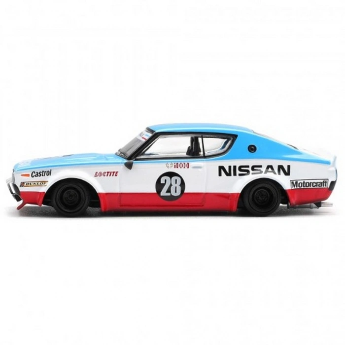 Mini GT 1/64 Nissan Skyline Kenmeri Liberty Walk Nissan Racing 75 concept