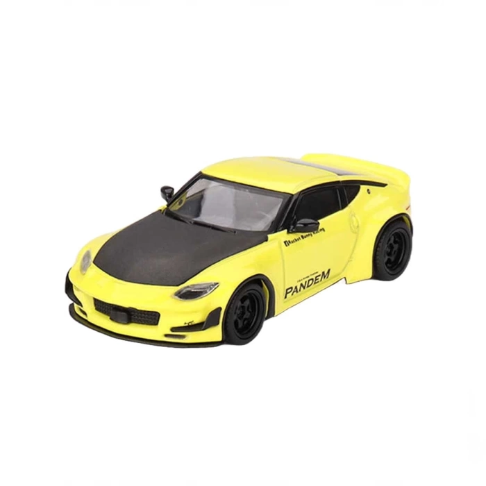 Mini GT 1/64 Nissan Z Pandem Ikazuchi Yellow