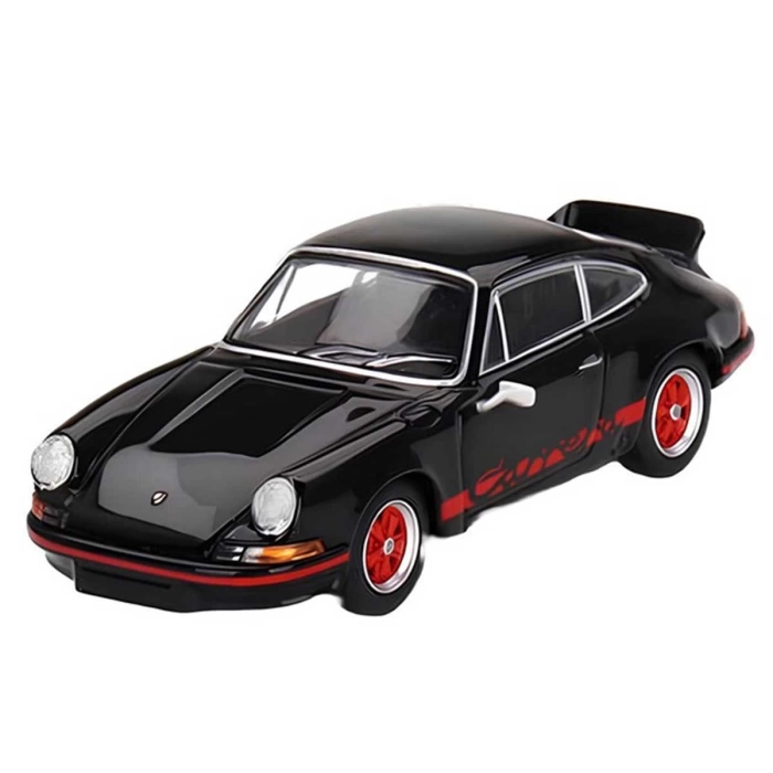 Mini Gt 1:64 Porsche 911 Carrera RS 2.7 Black with Red Livery