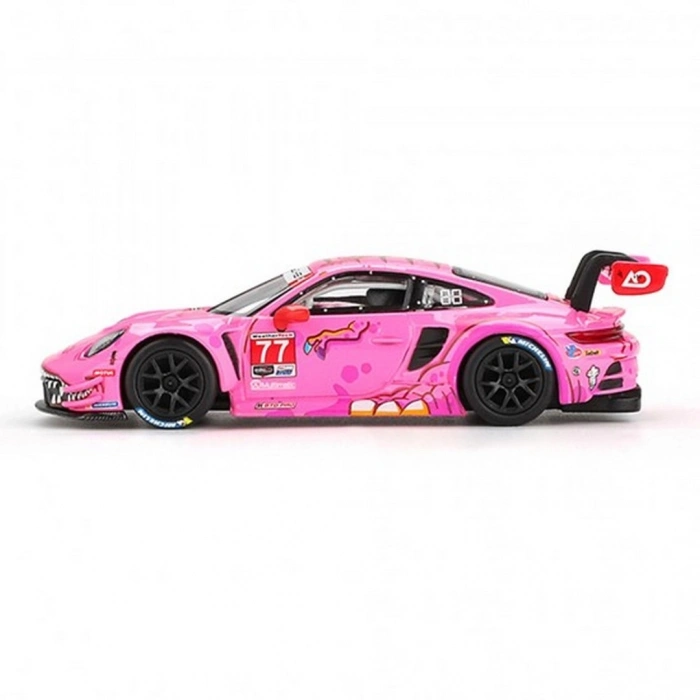 Mini GT 1/64 Porsche 911 GT3 R AO Racing 2024 IMSA ROAD AMERICA