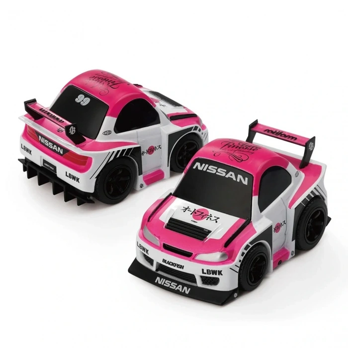 Mini Gt 1/64 Qube Carz Serisi Nissan Silvia S15 LB-Super Silhouette Auto Finesse SEMA Blister Paket