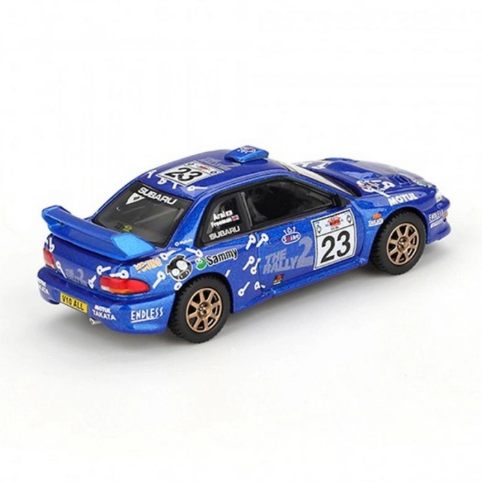 Mini GT 1/64 Subaru Impreza WRC99 #23 2000 Acropolis Rally