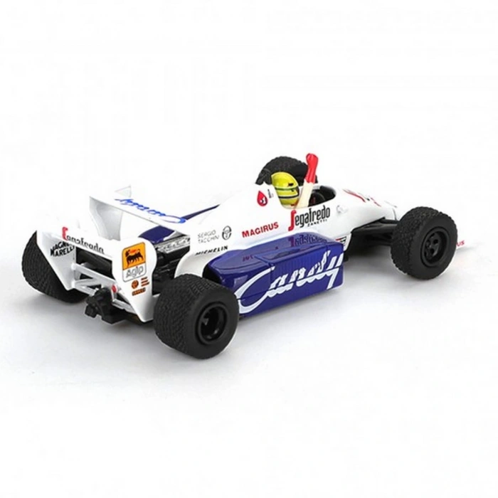Mini GT 1/64 Toleman TG184 #19 Ayrton Senna 1984 Monaco Grand Prix 2nd Place